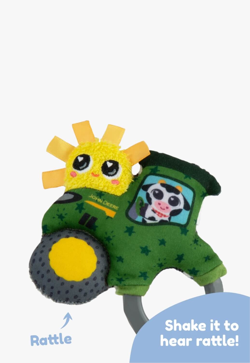 John Deere LaMaze My First Tractor Rattle