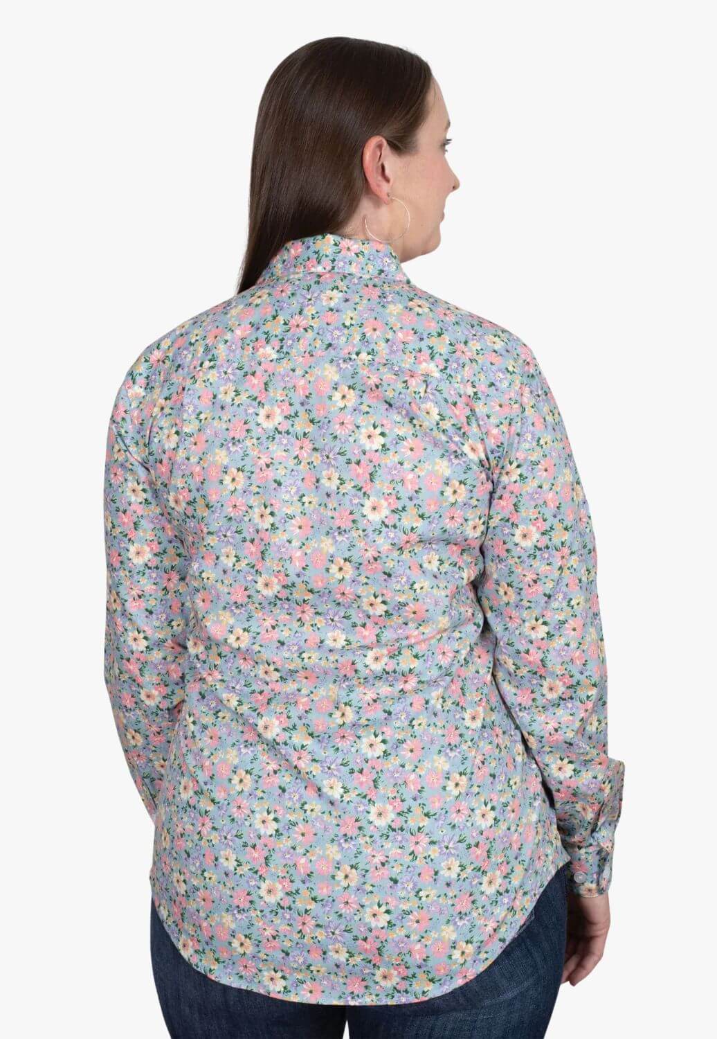 Just Country Womens Abbey Floral Long Sleeve Shirt