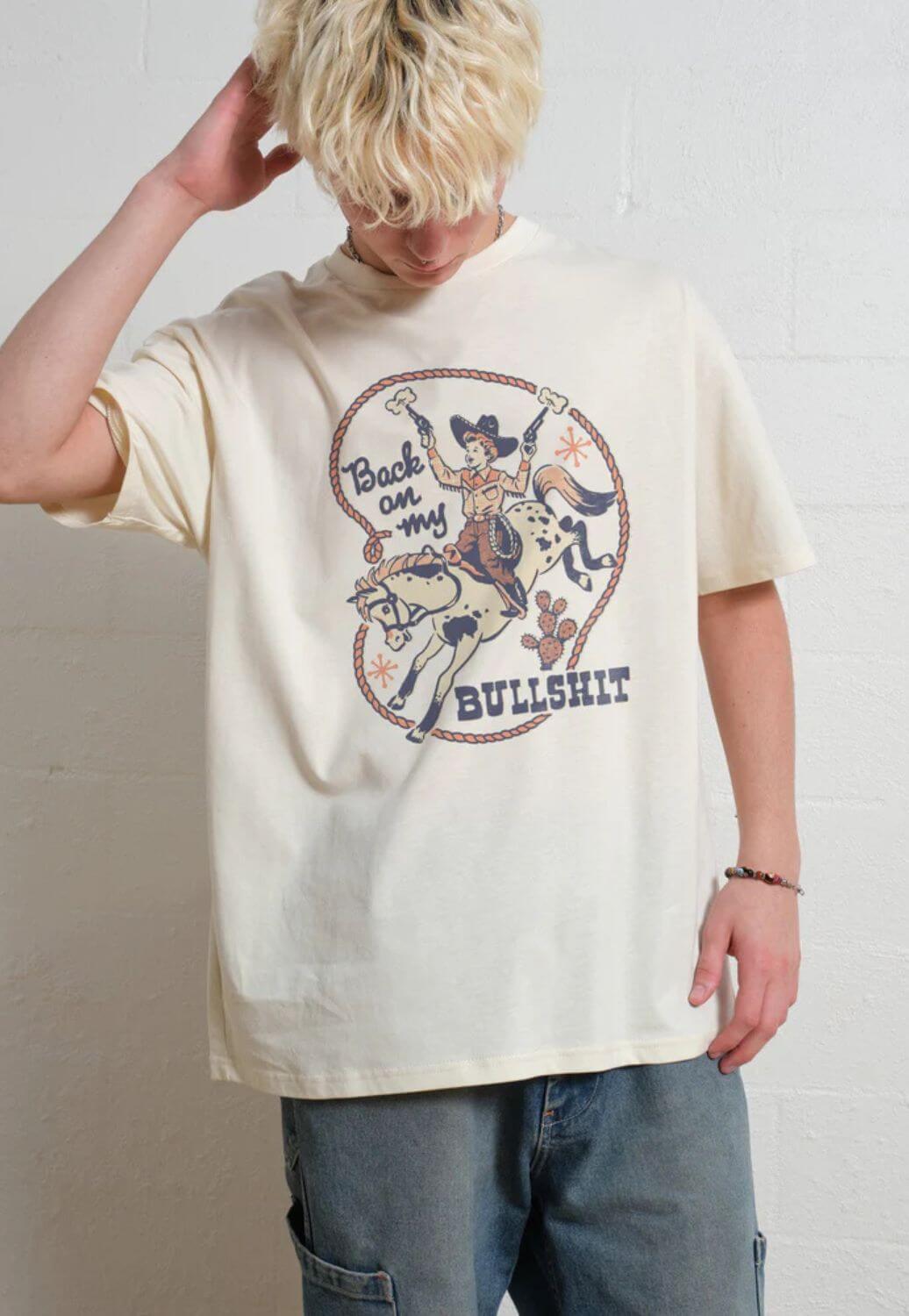 Threadheads Unisex Back On My Bullshit T-Shirt