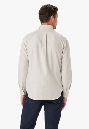 R.M. Williams Mens Regular Oxford Long Sleeve Shirt