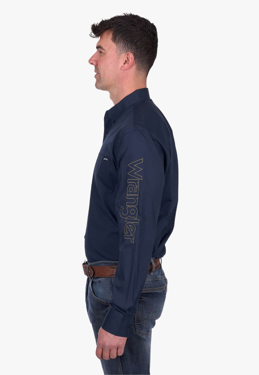 Wrangler Mens Brad Long Sleeve Shirt