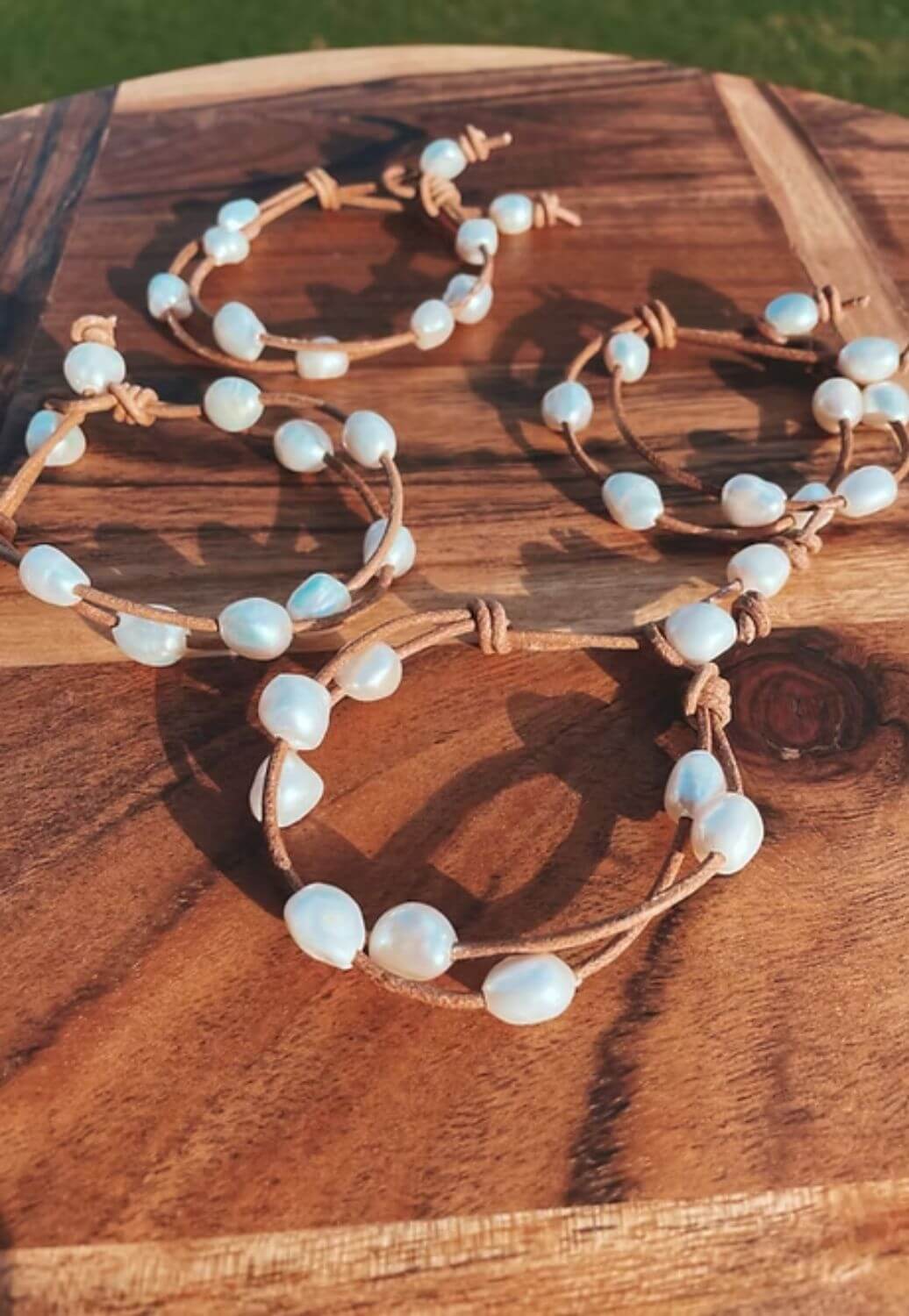 Treasure Chest Co Mary Leather Bracelet
