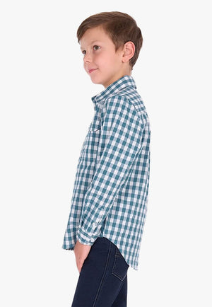 Hard Slog Boys River Long Sleeve Shirt