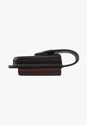 Leather Knife Horizontal Press Stud Pouch