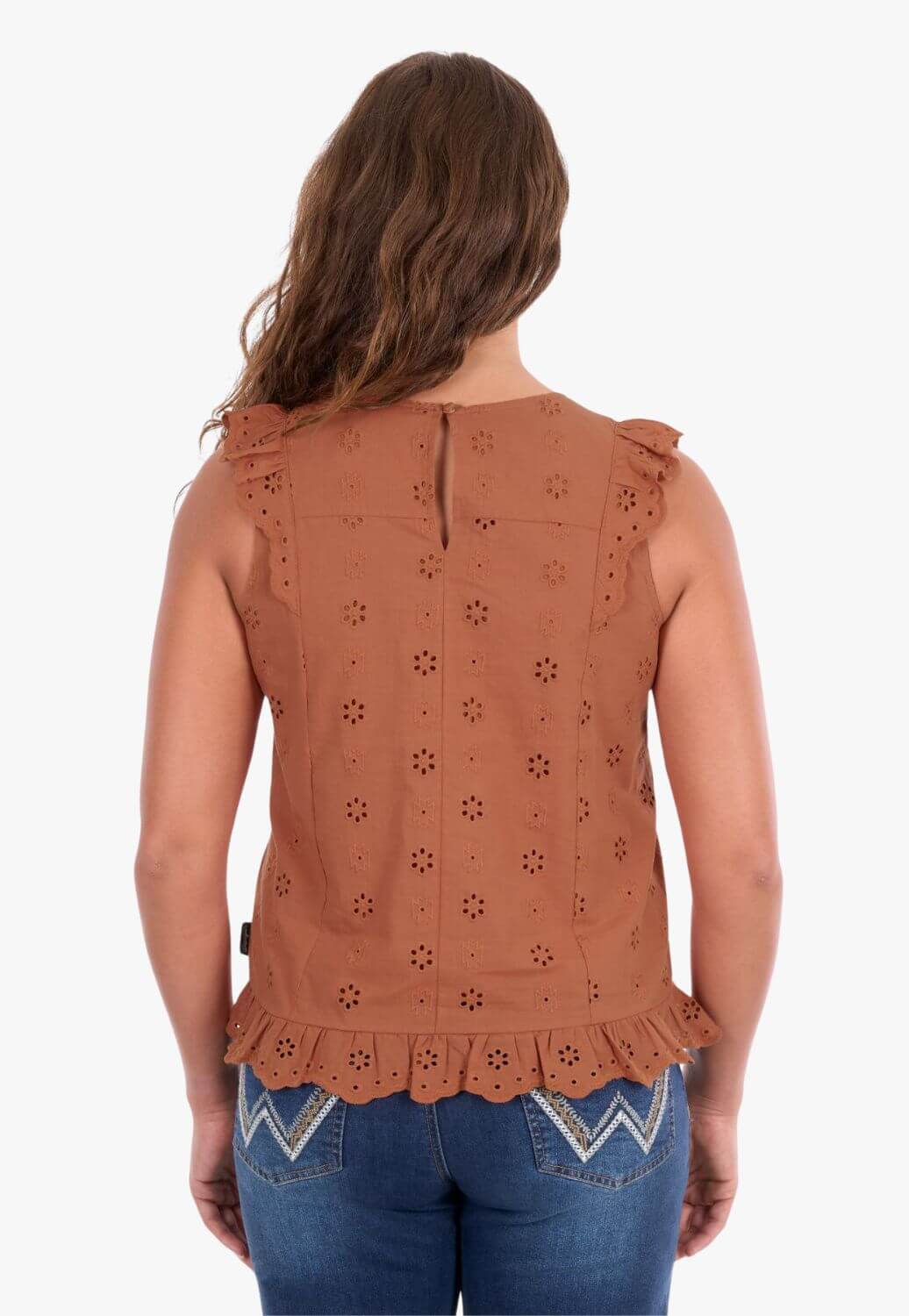 Wrangler Womens Grace Sleeveless Blouse