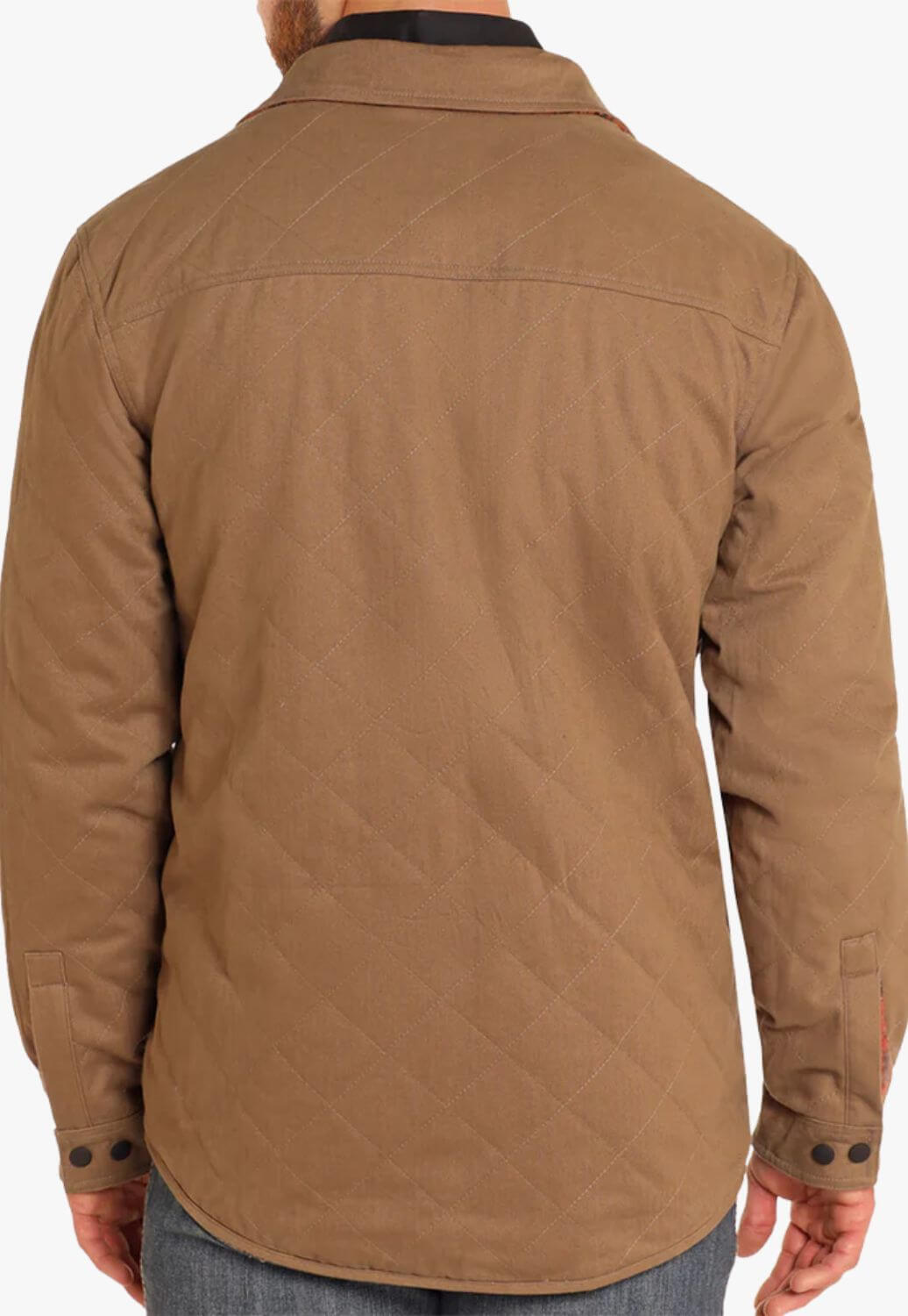 Rock & Roll Mens Reversible Aztec Herringbone Jacket