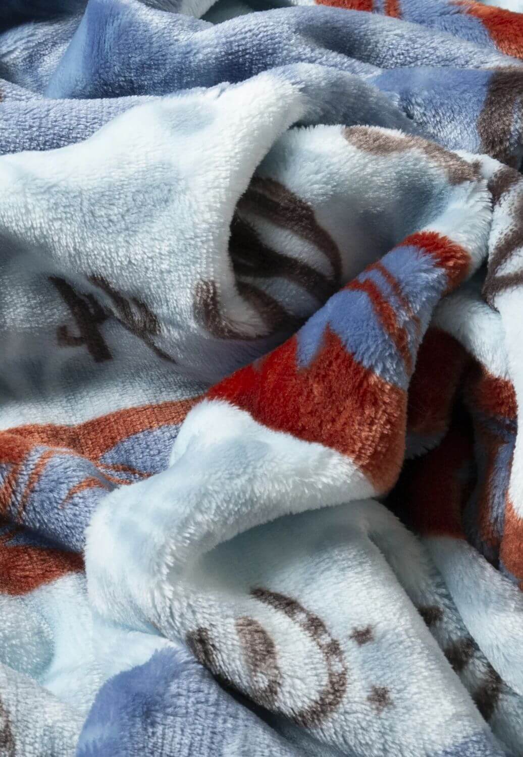 Carstens Dancing Desert Horse Heavy Plush Throw