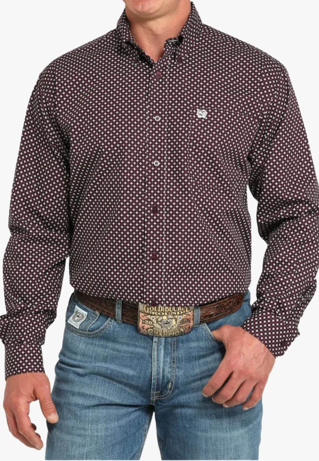 Cinch Mens Long Sleeve Shirt