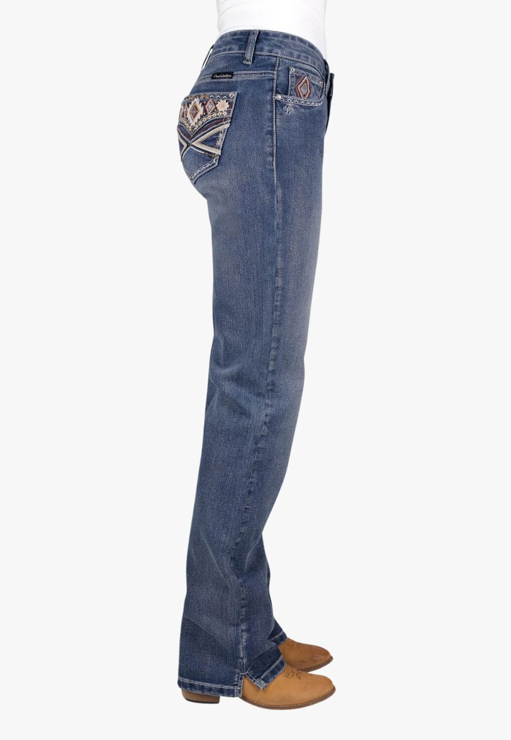 Pure Western Womens Rue Straight Jean