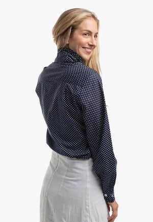 Just Country Womens Abbey Frills Full Button Long Sleeve Shirt