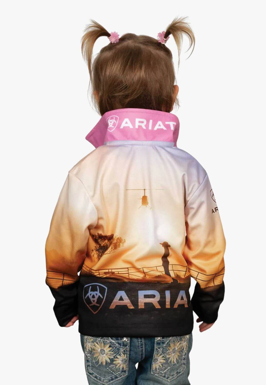 Ariat Kids Outback Cowgirl Fishing Shirt