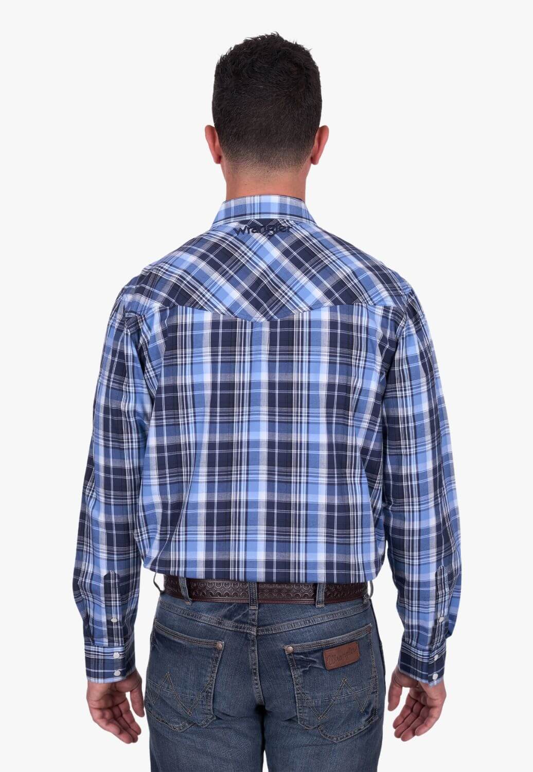 Wrangler Mens Billy Logo Long Sleeve Shirt