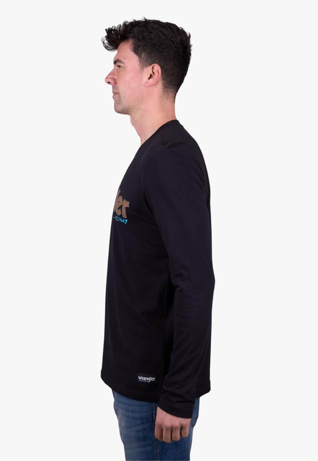 Wrangler Mens Liam Long Sleeve Tee