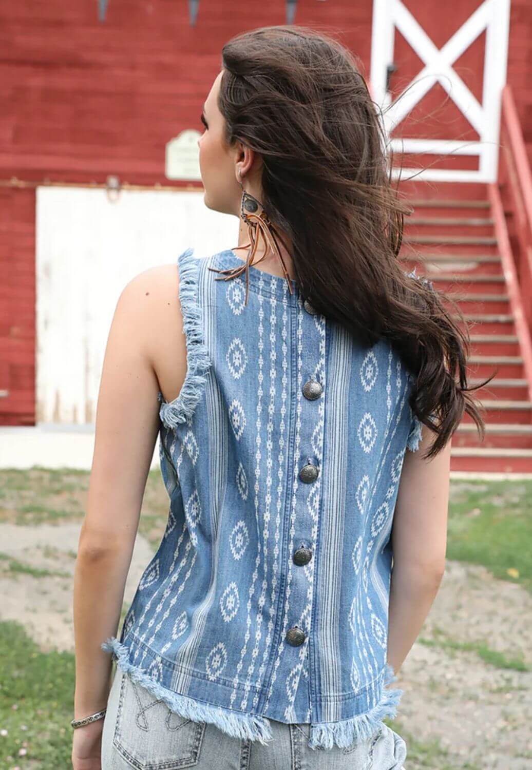 Cruel Girl Womens Western Shirt