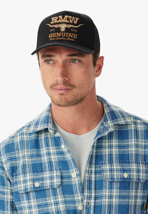 R.M. Williams Genuine Longhorn Trucker Cap