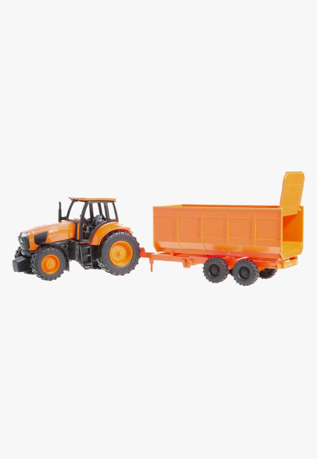 M And F Western Kubota Farm Tractor & Trailer