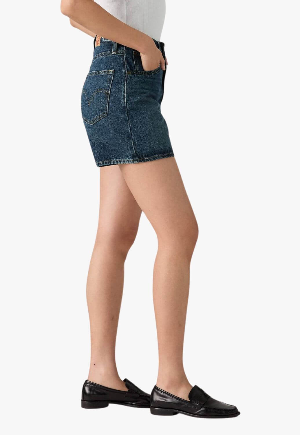Levis Womens Cinch Mid Thigh Shorts