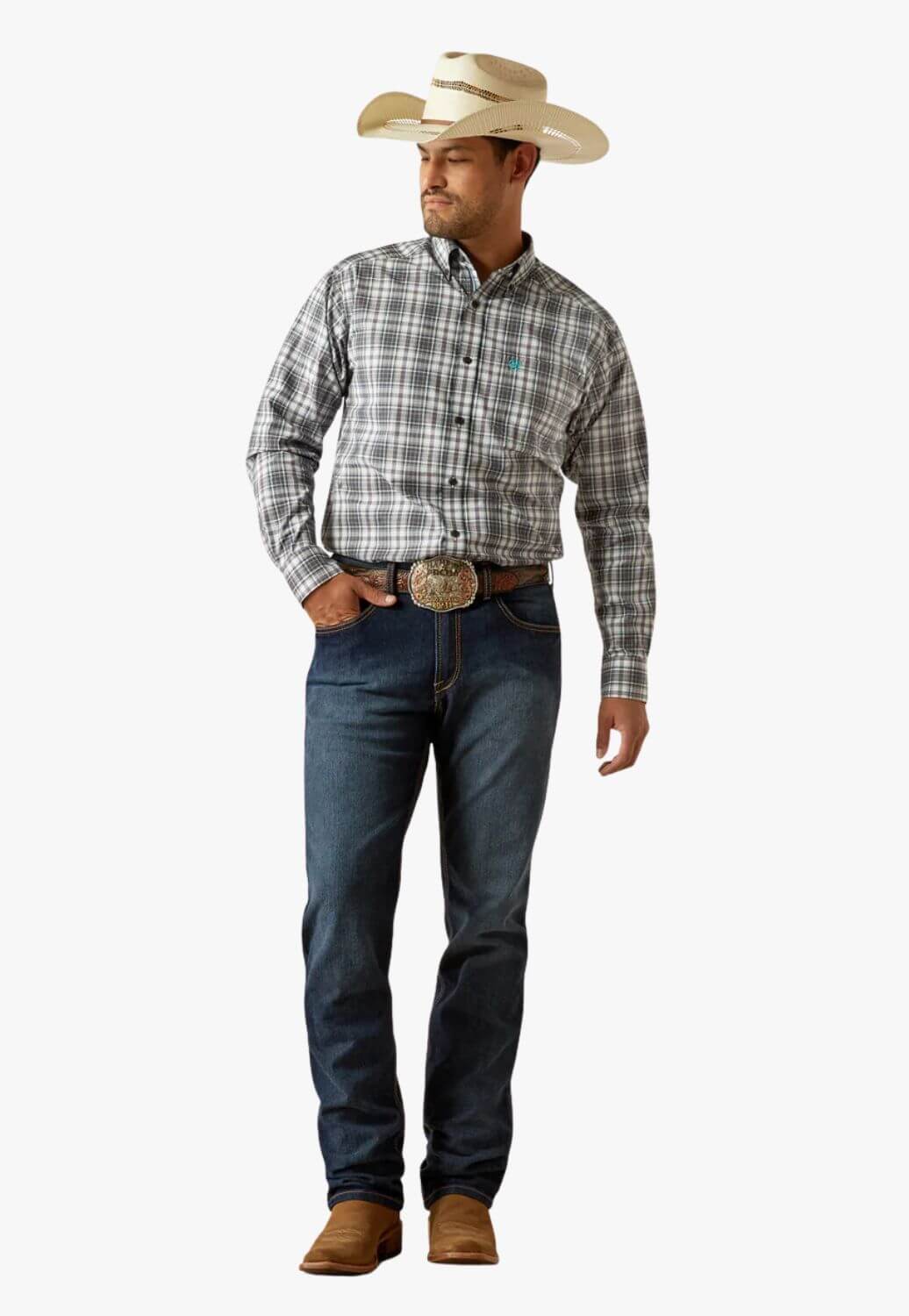 Ariat Mens Pro Series Willie Long Sleeve Shirt