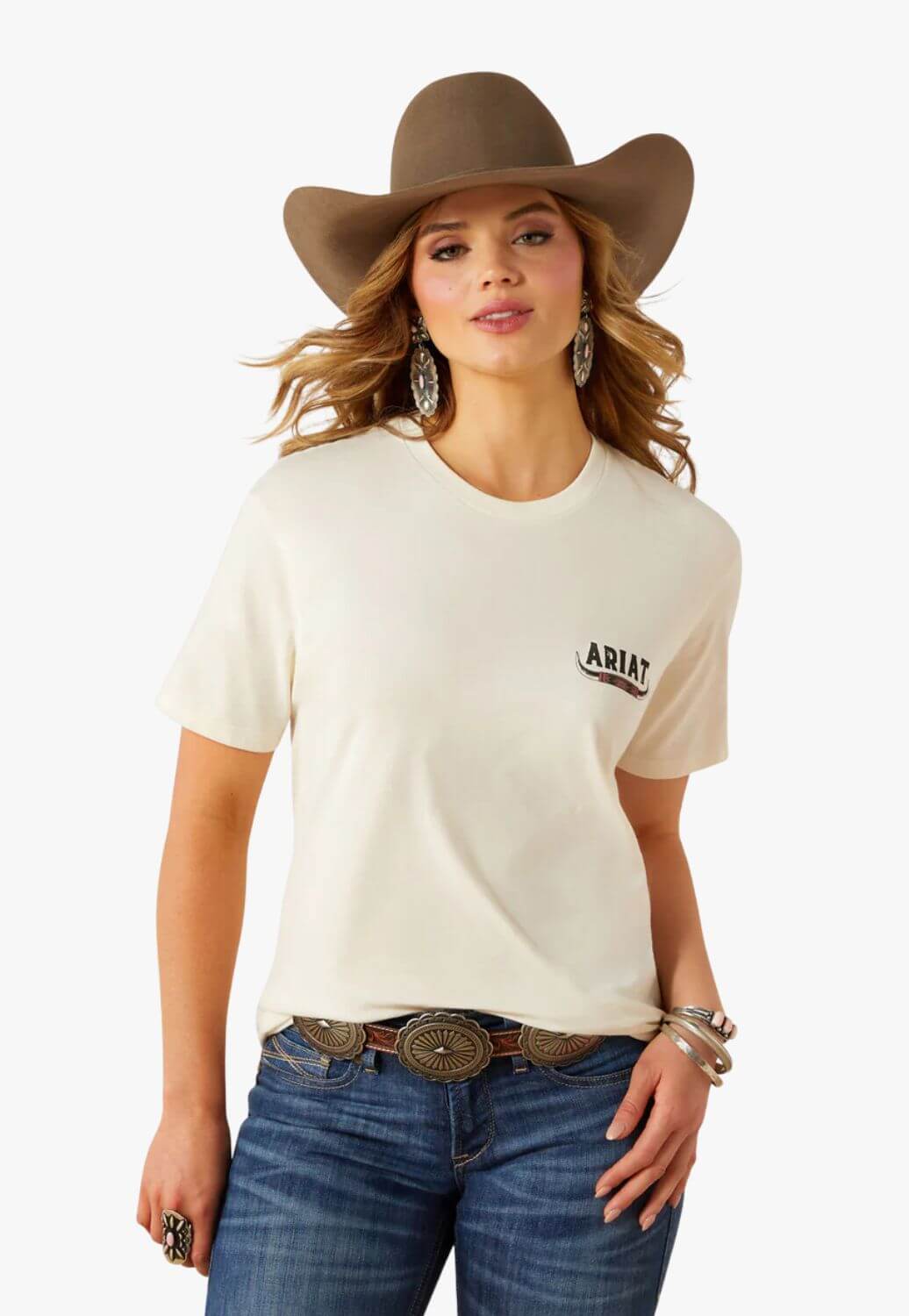 Ariat Womens Bull Horn T-Shirt