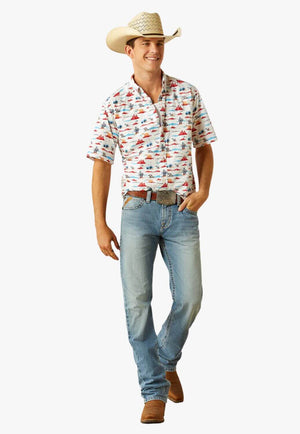 Ariat Mens Scout Short Sleeve Shirt