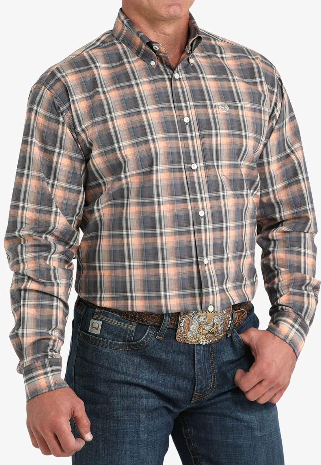 Cinch Mens Classic Fit Long Sleeve Shirt
