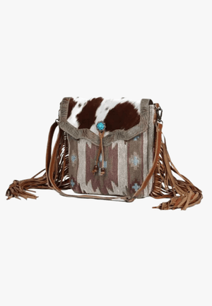 Myra Serene Brown Shoulder Bag
