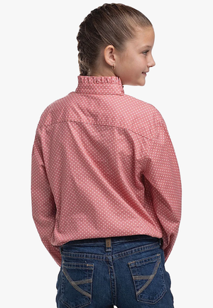 Just Country Girls Gracie Frills Full Button Shirt