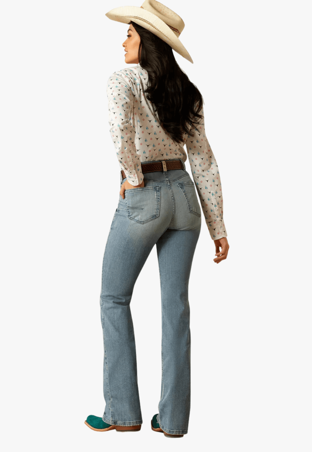 Ariat Womens Bessie High Rise Boot Cut Jean - Sabine