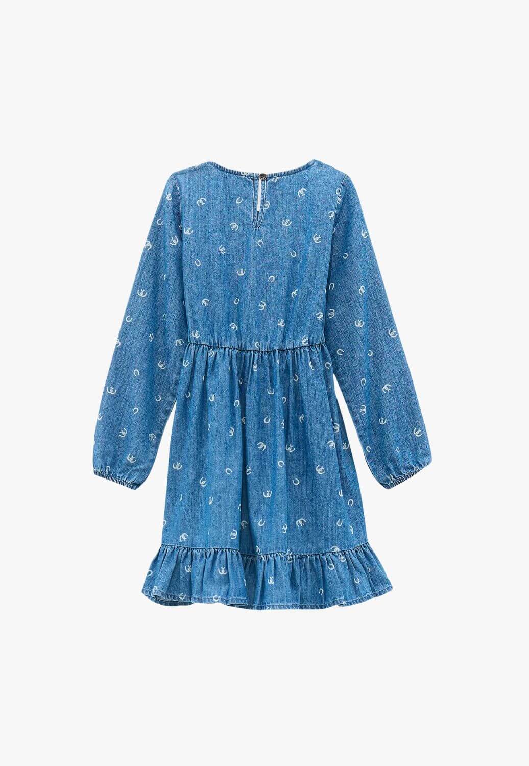 Wrangler Girls Western Long Sleeve Dress- W. Titley & Co