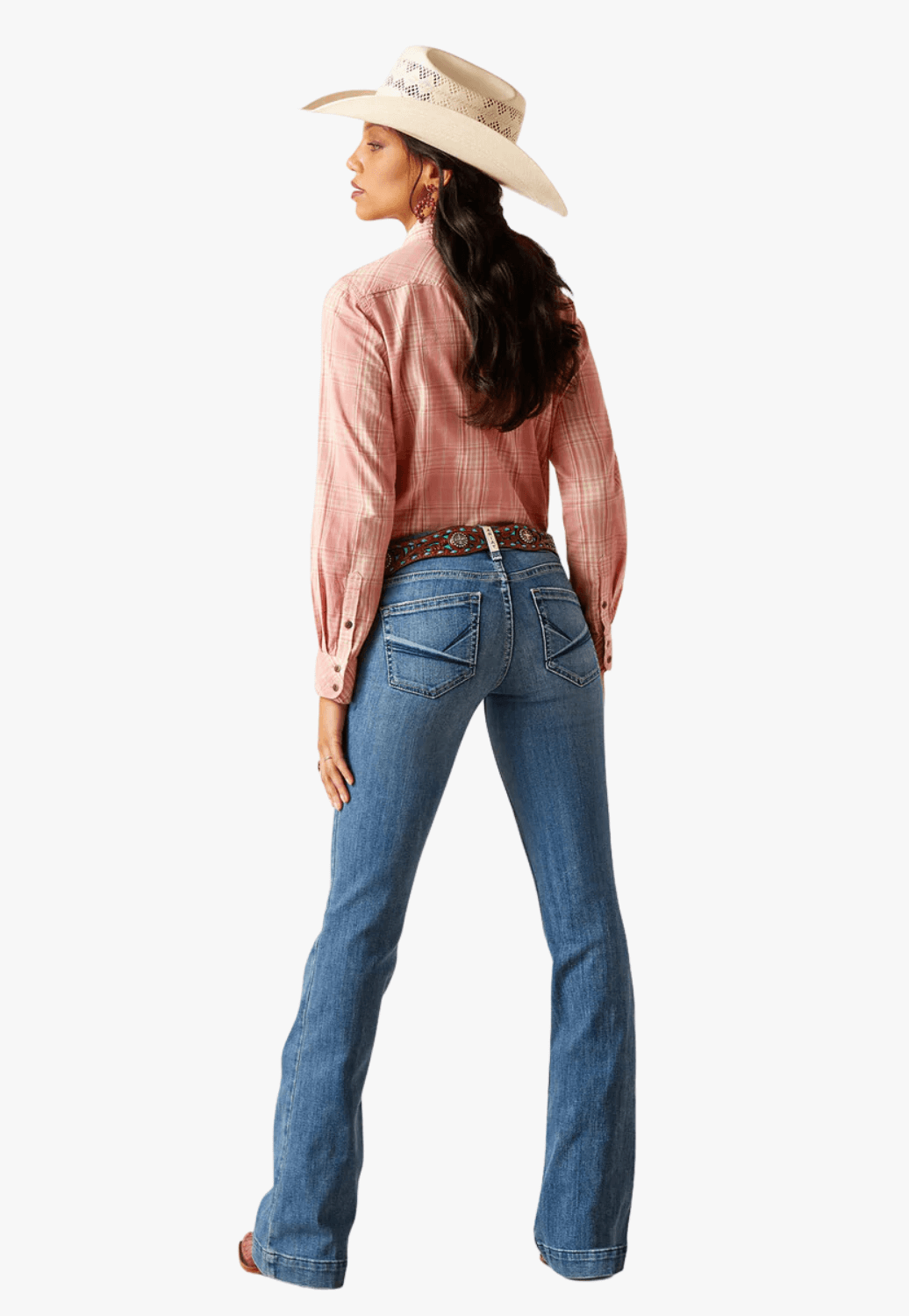 Ariat Womens Leila Mid Rise Slim Trouser - Minnesota