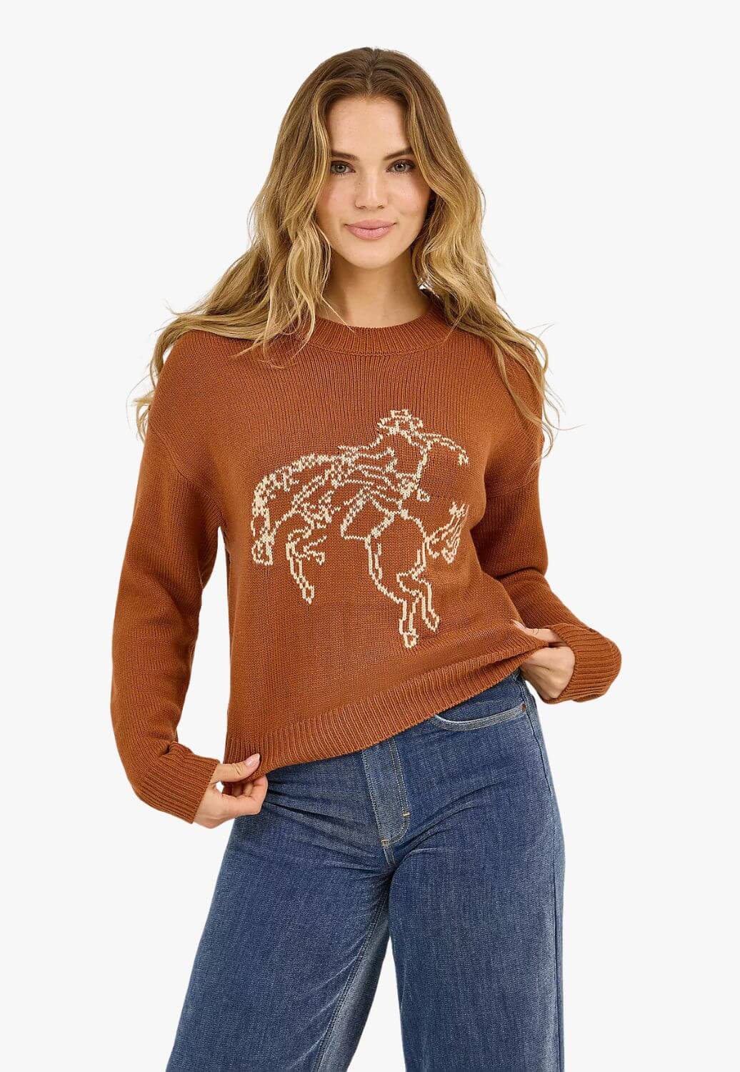 Wrangler Womens Americana Crew