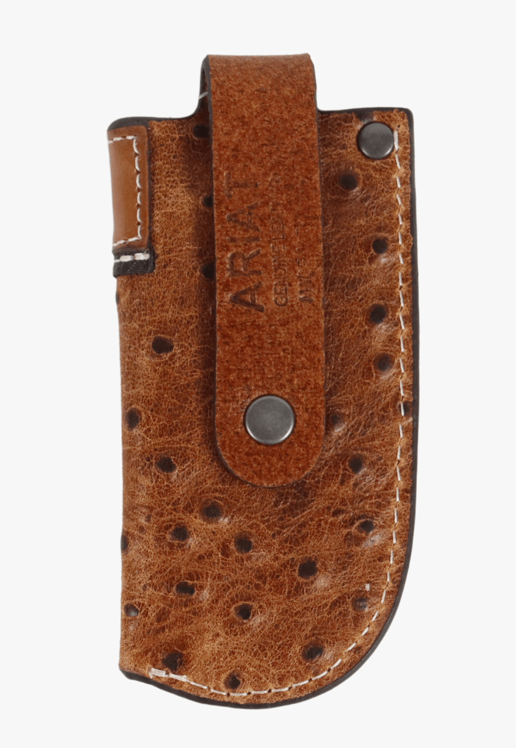 Ariat Knife Sheath Vertical Ostrich Print