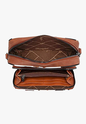 Wrangler Cow Print Small Crossbody Bag