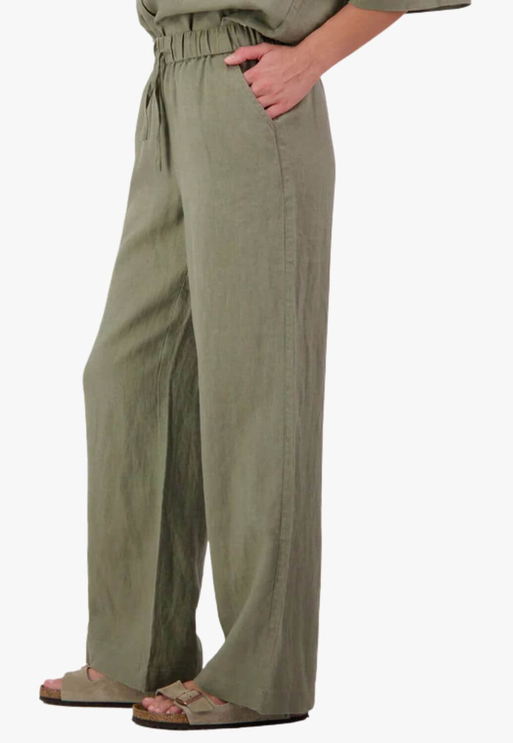 Swanndri Womens Seascape Linen Pant