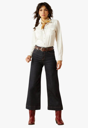 Ariat Womens Ultra High Rise Countryside Wide Leg Jean