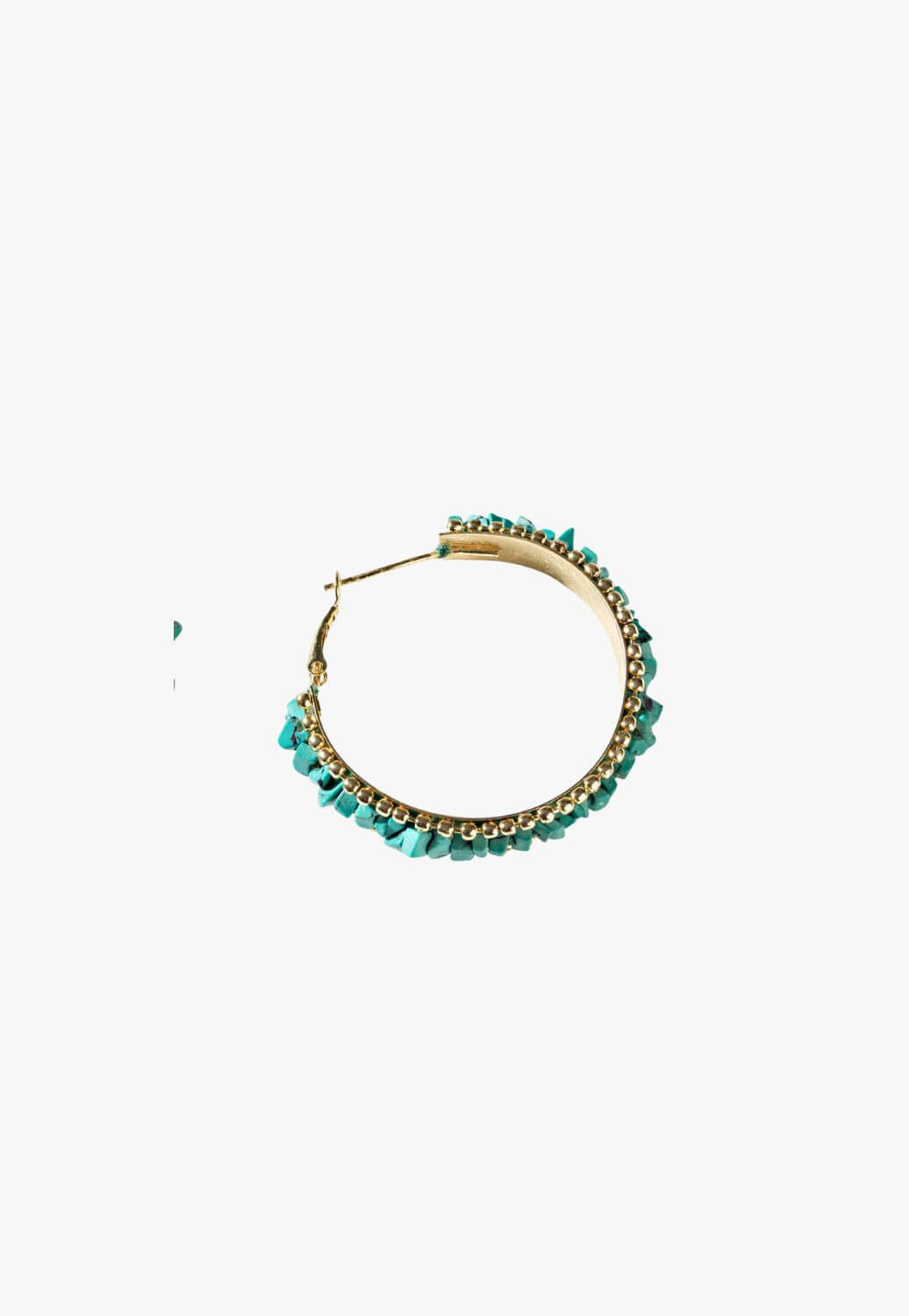 Myra Howlite Halo Earrings