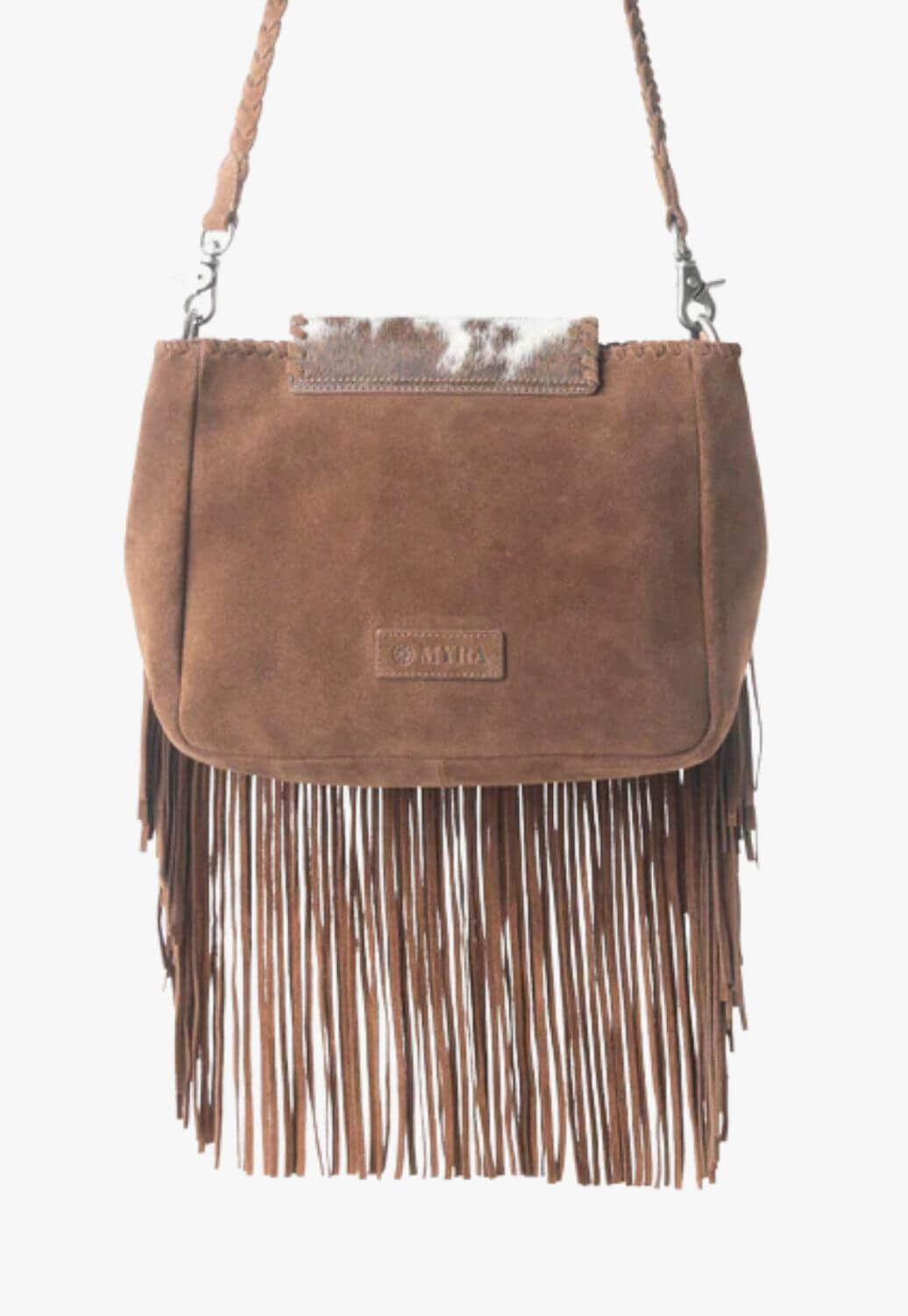 Myra Wildhide Fringe Leather Bag