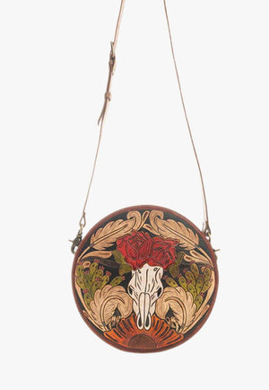 Myra Winds of the Rose Round Bag