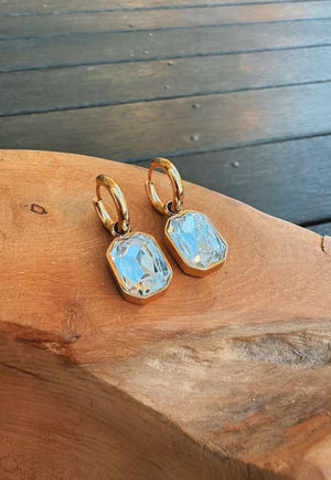 Treasure Chest Co Chunky Diamond Earrings