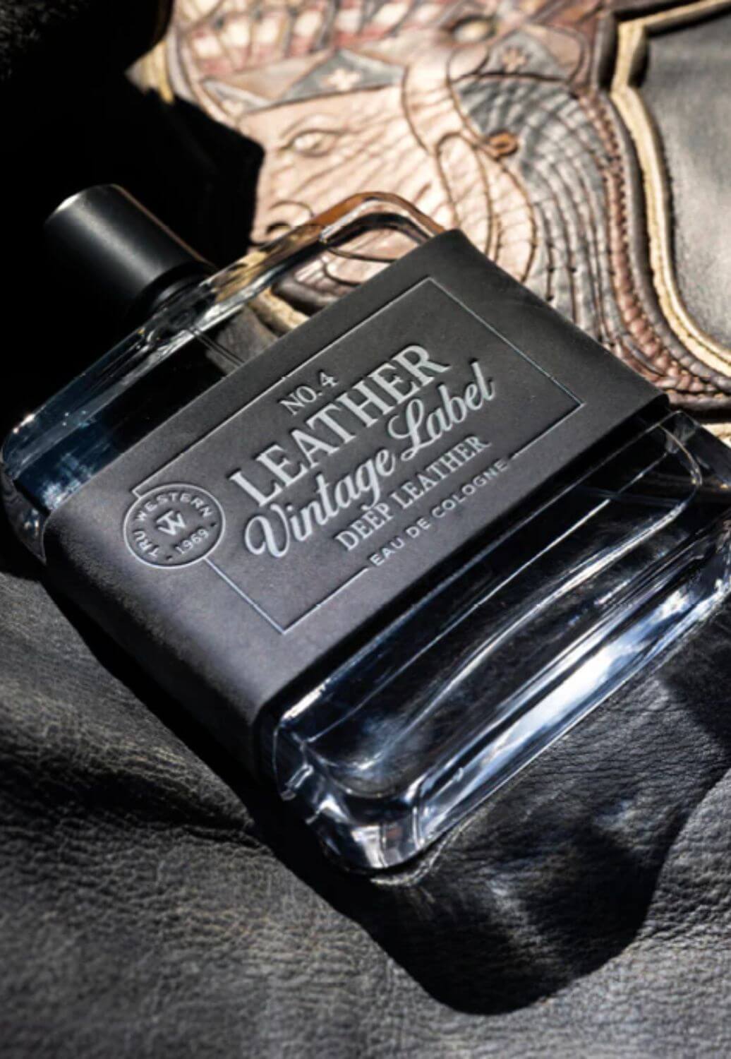 Tru Western Mens Leather #4 Deep Leather Cologne