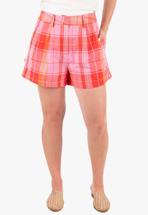Hitchley & Harrow Womens Linen Shorts