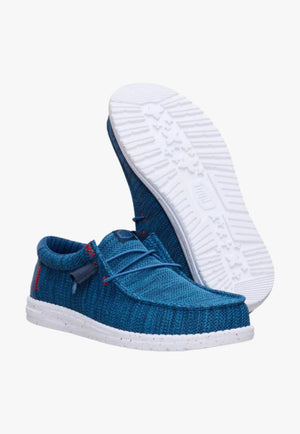 Hey Dude Mens Wally Stretch Sox Shoe