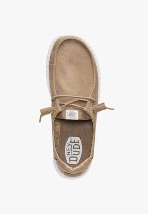 Hey Dude Womens Wendy Stretch Canvas Shoe