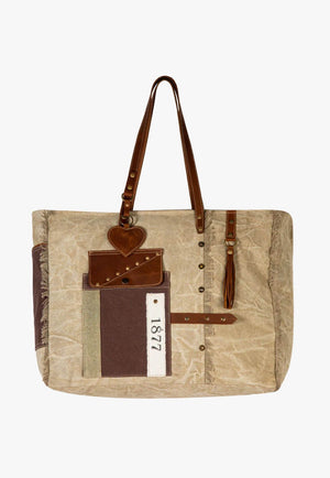 Myra Yesteryear Vintage Style Weekender Bag