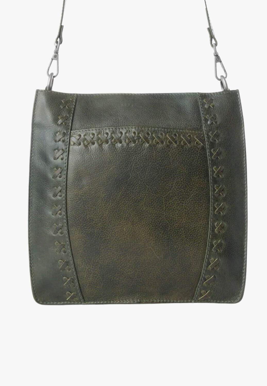 Myra Zidana Mirelle Woven Veg Tanned Leather Sling Bag