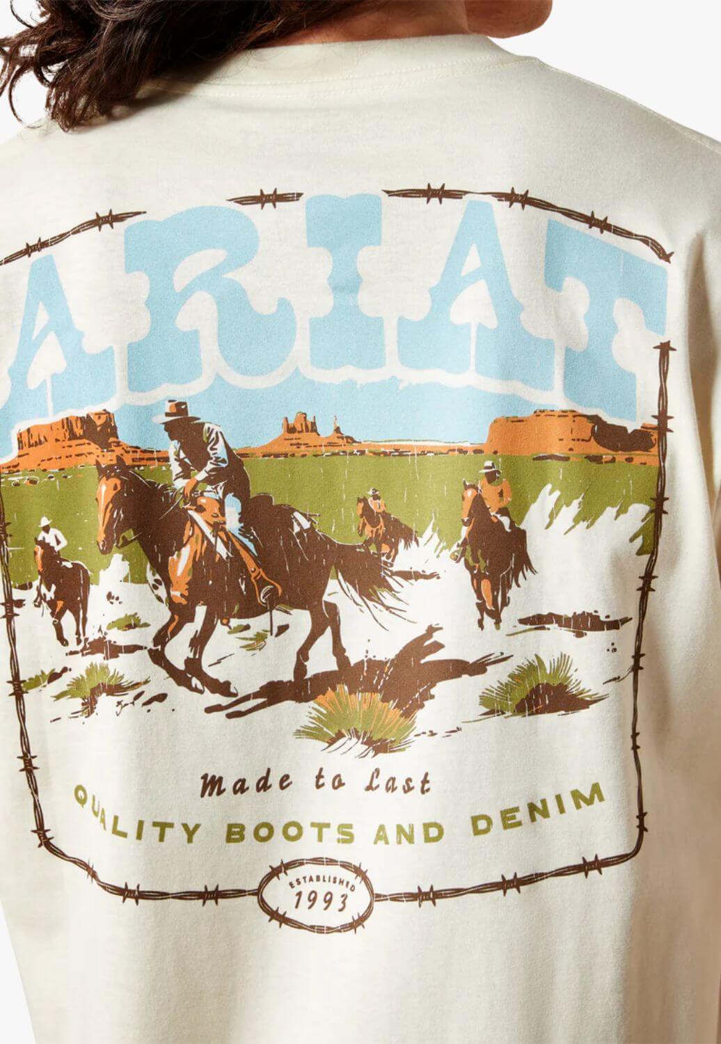 Ariat Mens Pulp Westen T-Shirt