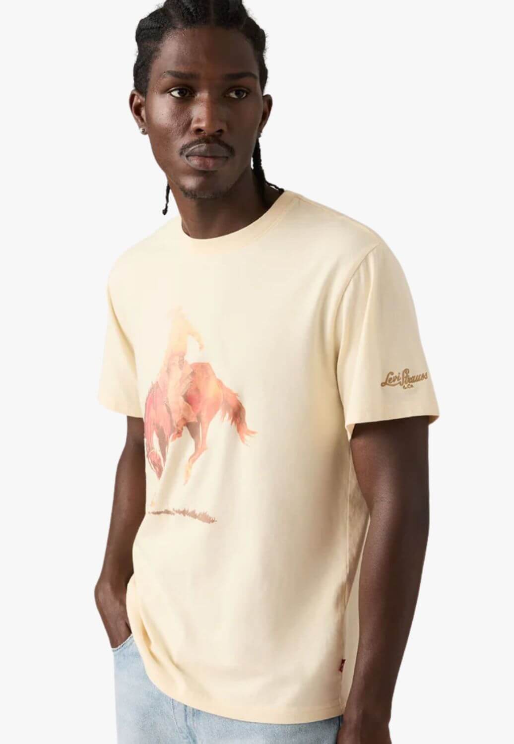 Levis Mens Relaxed Graphic T-Shirt