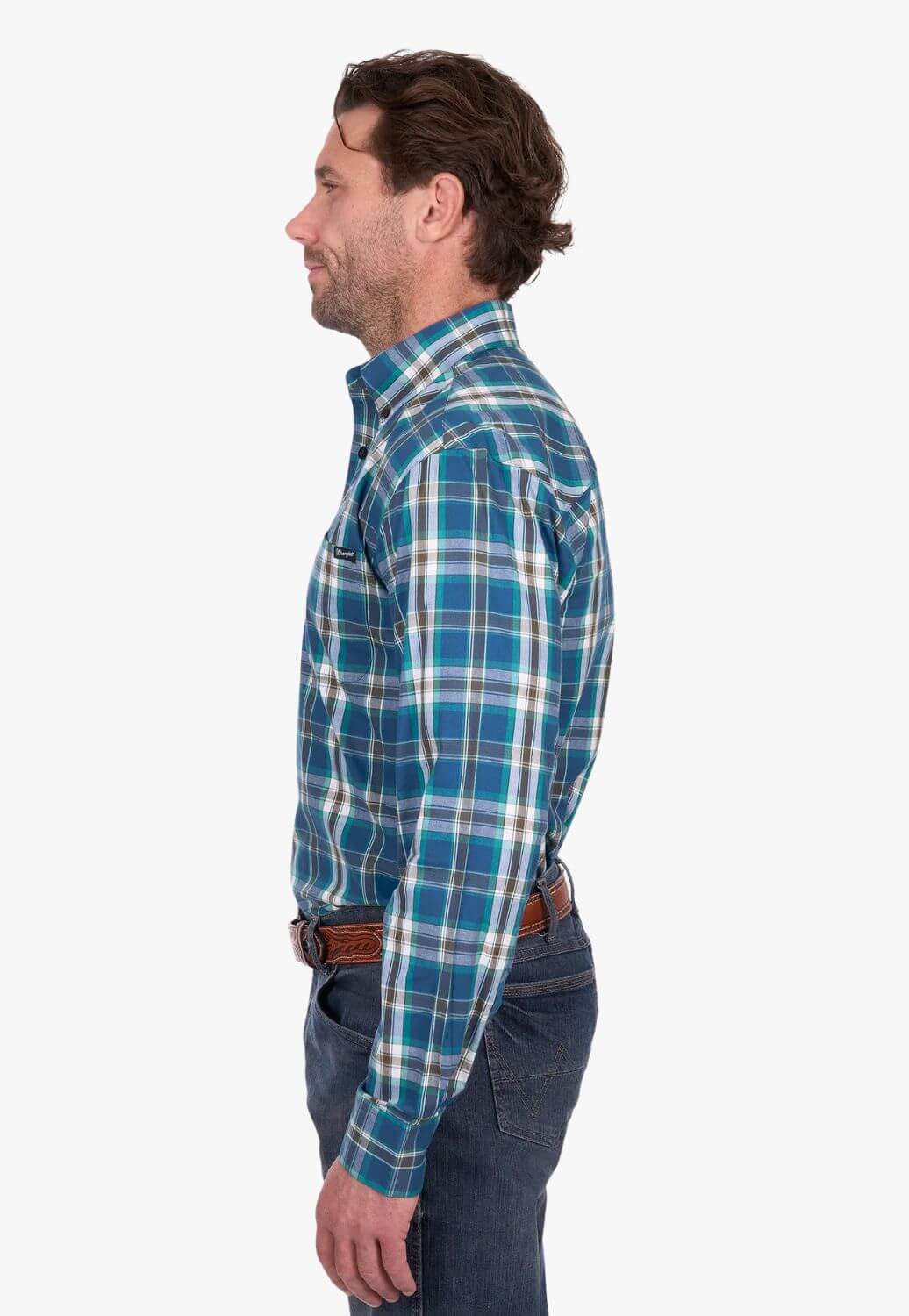 Wrangler Mens Erik Long Sleeve Shirt