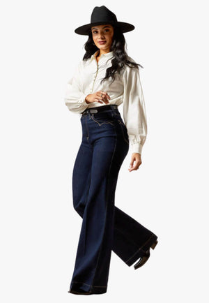 Ariat Womens Veronica Ultra High Rise Wide Leg Jeans 10065877