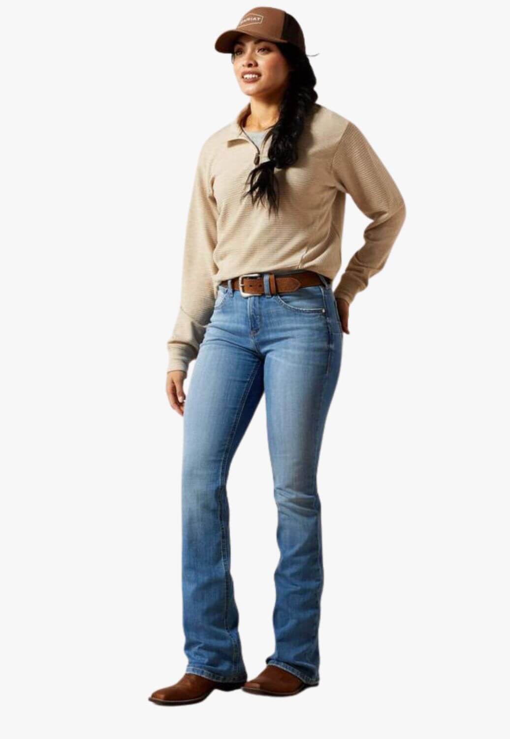 Ariat Womens Camellia High Rise Boot Cut Jean 10065880